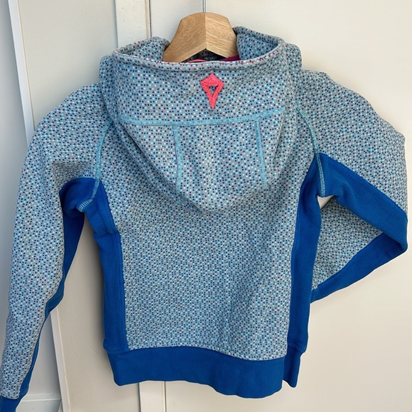 Ivivva by lululemon scuba zippered hooded jacket size 8 - Picture 5 of 7